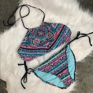 MANDALA HALTER BIKINI w/ SCRUNCH BUTT
